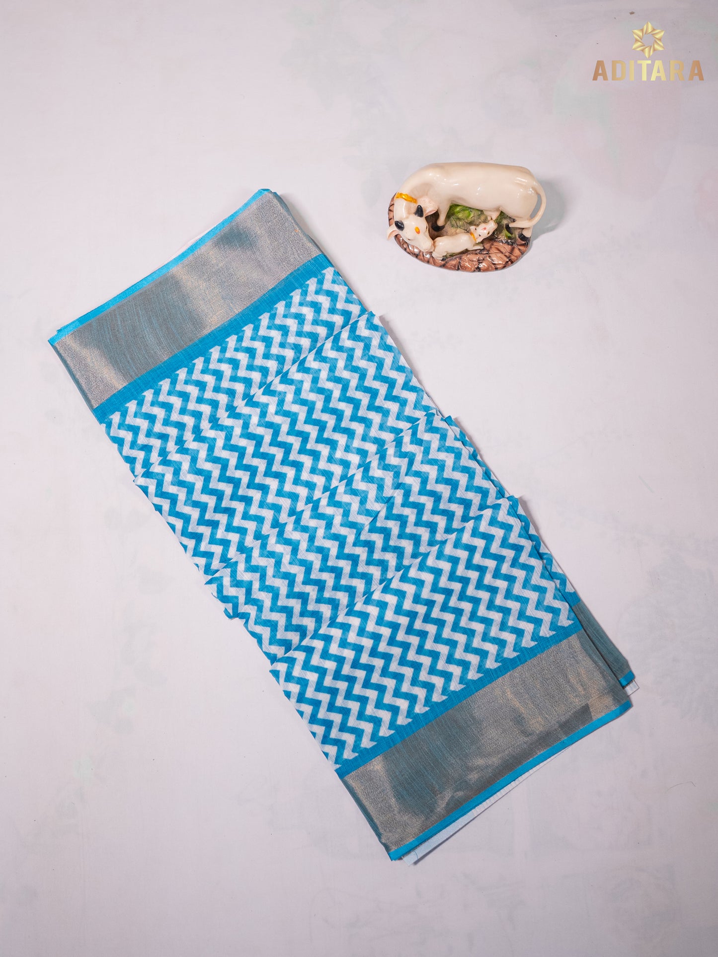 Nila - A Classic Look Saree Blue