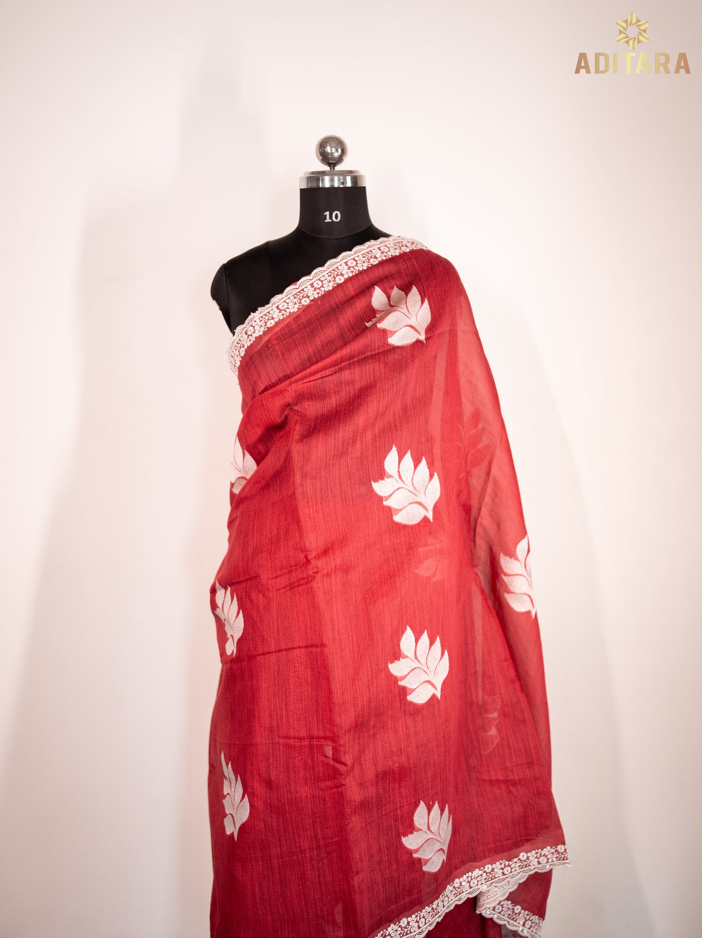 Jute Linen Cotton Tussar Rani Rose