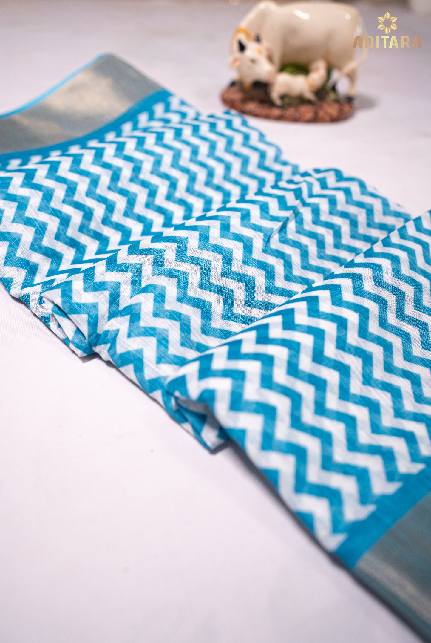 Nila - A Classic Look Saree Blue